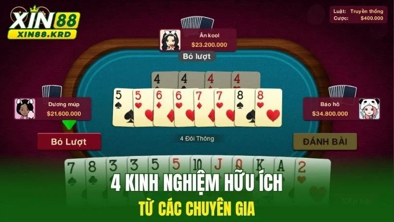 4 kinh nghiệm hữu ích từ các chuyên gia