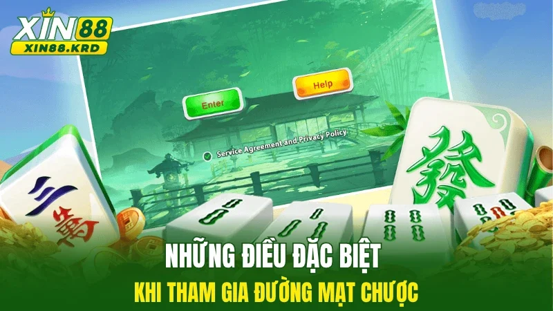 Những điều đặc biệt khi tham gia đường mạt chược